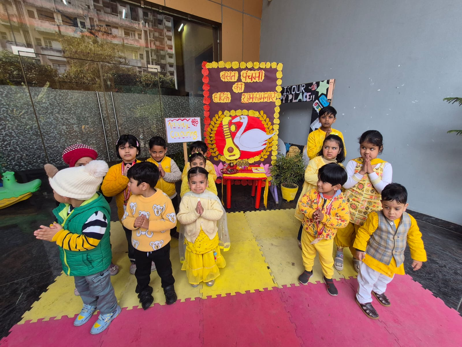 BASANT PANCHAMI AT UK GURUGRAM SEC 108