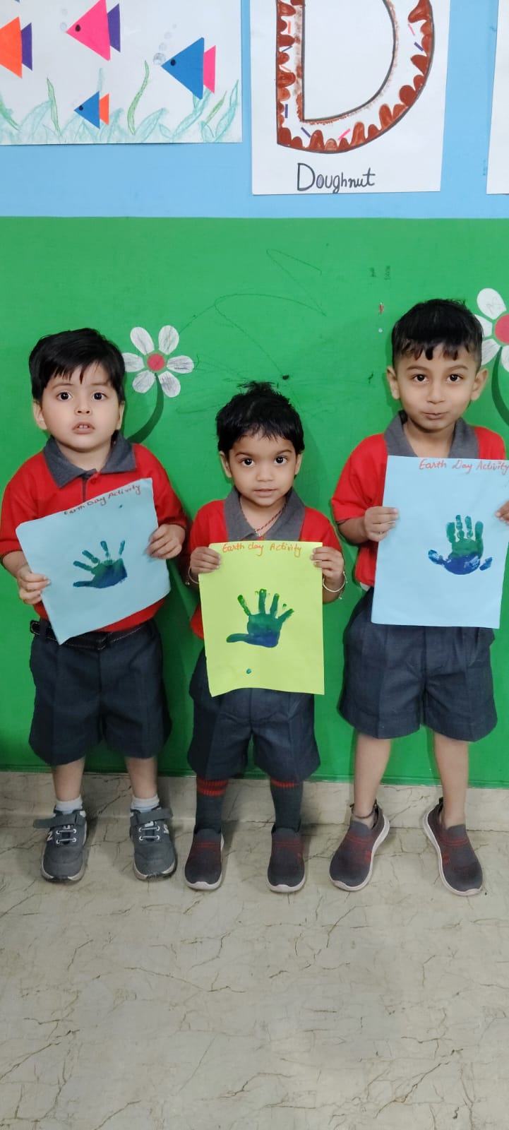 Earth day celebration at udayan kidz sec-08