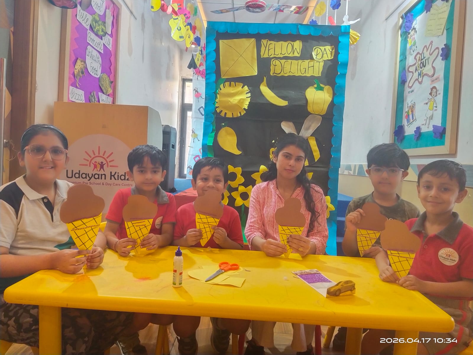 YELLOW DAY DELIGHT AT UK 108 GURUGRAM