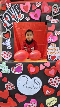 VALENTINE DAY AT UDAYAN KIDZ