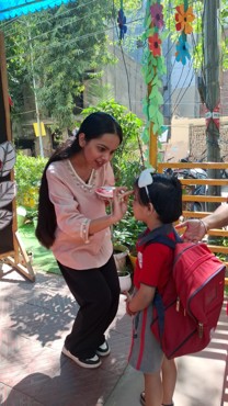 First day of school at udayan kidz sec-08