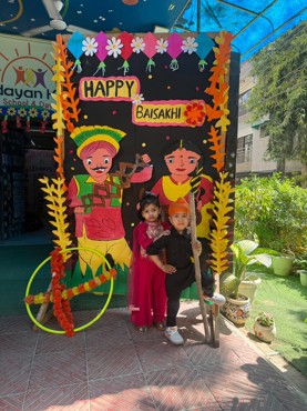 Baisakhi celebration at udayan kidz sec-08
