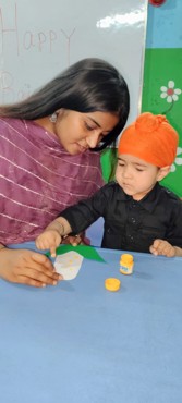 Baisakhi celebration at udayan kidz sec-08