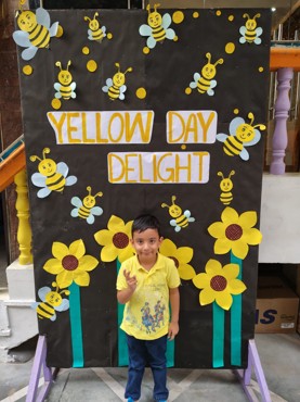 yellow day delight in udayan kidz