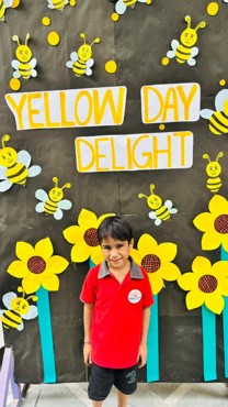 yellow day delight in udayan kidz