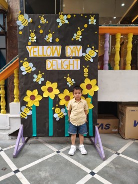 yellow day delight in udayan kidz