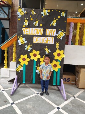 yellow day delight in udayan kidz