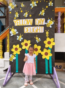 yellow day delight in udayan kidz