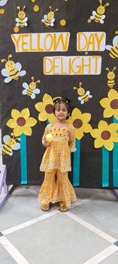 yellow day delight in udayan kidz