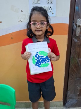 Earth day celebration at udayan kidz sec-08