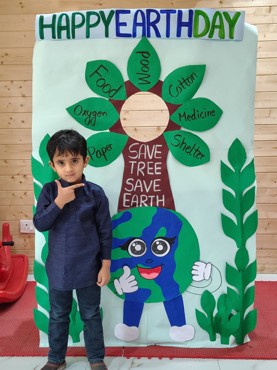 EARTH DAY IN UDAYAN KIDZ