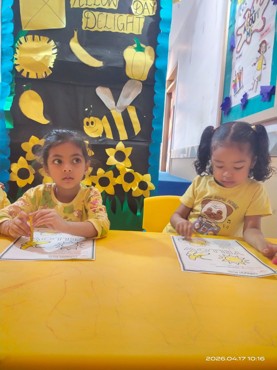 YELLOW DAY DELIGHT AT UK 108 GURUGRAM