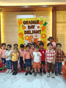 ORANGE DAY DELIGHT AT UDAYAN KIDZ