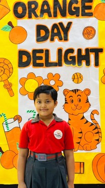 ORANGE DAY DELIGHT AT UDAYAN KIDZ