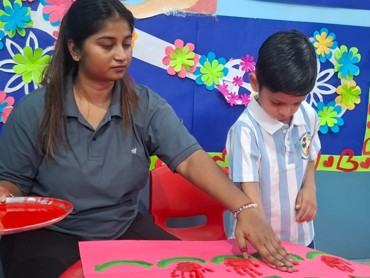 Summer party at udayan kidz sec-8