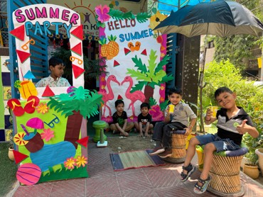 Summer party at udayan kidz sec-8