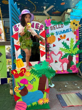Summer party at udayan kidz sec-8