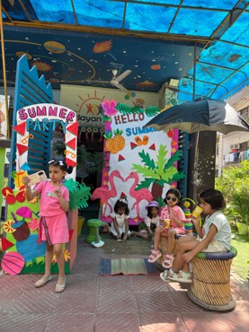 Summer party at udayan kidz sec-8