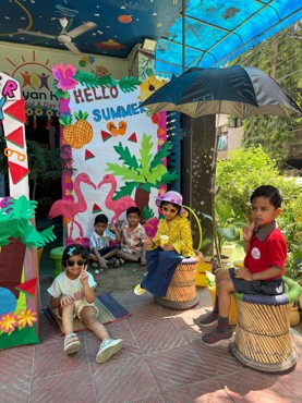 Summer party at udayan kidz sec-8