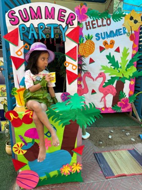 Summer party at udayan kidz sec-8