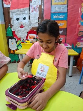 summer camp week 4 day 3 at Udayan kidz sec-8
