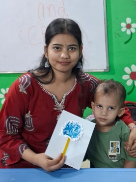 summer camp week 4 day 3 at Udayan kidz sec-8