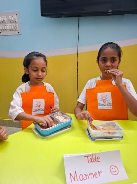 summer camp week 4 day 3 at Udayan kidz sec-8