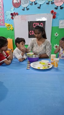 Summer camp week 4 day 4 at Udayan kidz sec-08