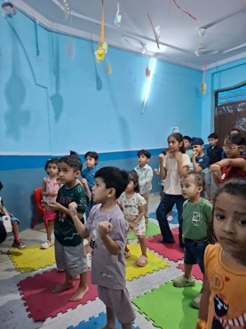 Summer camp week 4 day 4 at Udayan kidz sec-08
