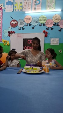 Summer camp week 4 day 4 at Udayan kidz sec-08
