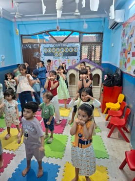 Summer camp week 4 day 4 at Udayan kidz sec-08