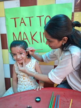 summer camp week 4 day 6 at Udayan kidz sec-8