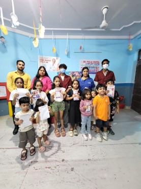 summer camp week 4 day 6 at Udayan kidz sec-8