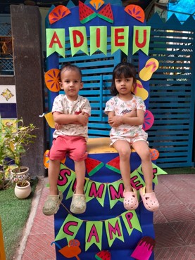 summer camp week 4 day 6 at Udayan kidz sec-8