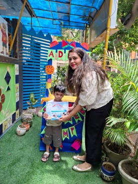 summer camp week 4 day 6 at Udayan kidz sec-8