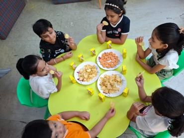 summer camp week 4 day 6 at Udayan kidz sec-8