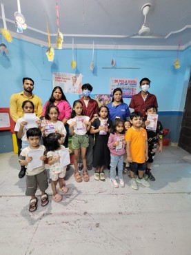 summer camp week 4 day 6 at Udayan kidz sec-8