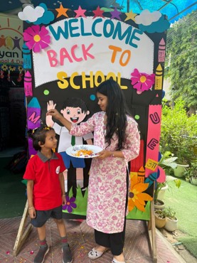 Welcome back to school at Udayan kidz sec-08