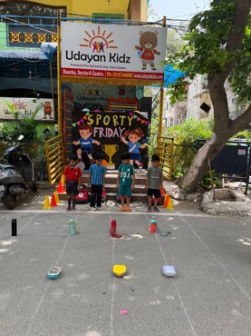 Sporty Friday  at Udayan kidz Sec-08