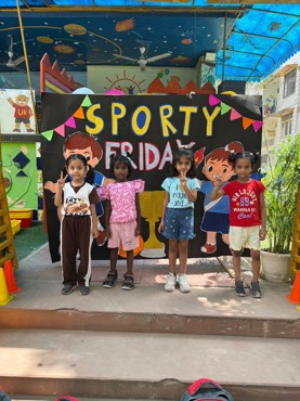 Sporty Friday  at Udayan kidz Sec-08