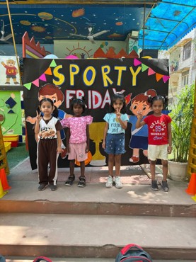 Sporty Friday  at Udayan kidz Sec-08