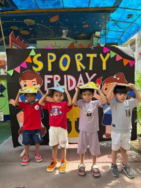 Sporty Friday  at Udayan kidz Sec-08