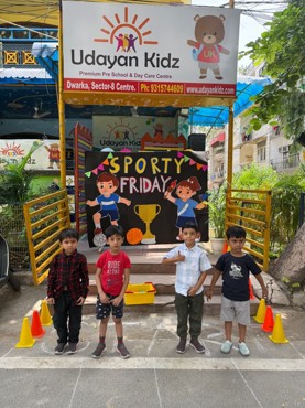 Sporty Friday  at Udayan kidz Sec-08