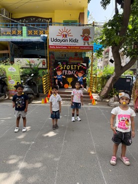 Sporty Friday  at Udayan kidz Sec-08