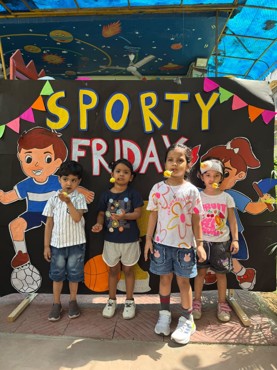Sporty Friday  at Udayan kidz Sec-08