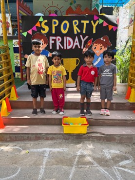 Sporty Friday  at Udayan kidz Sec-08